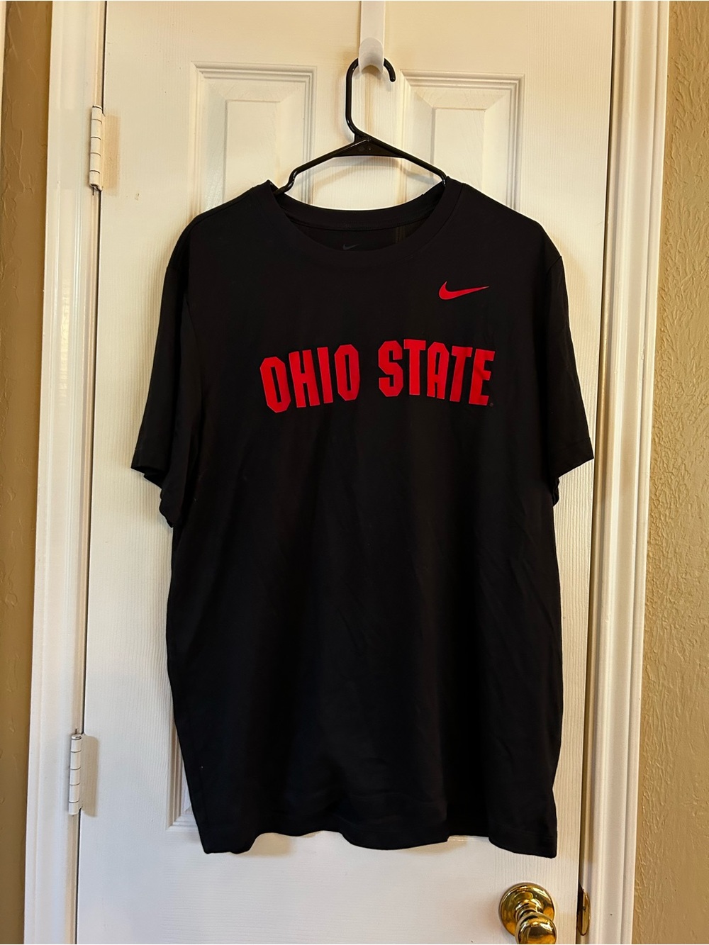 Men’s Extra Large Black Ohio State Buckeyes Nike Drifit T-Shirt